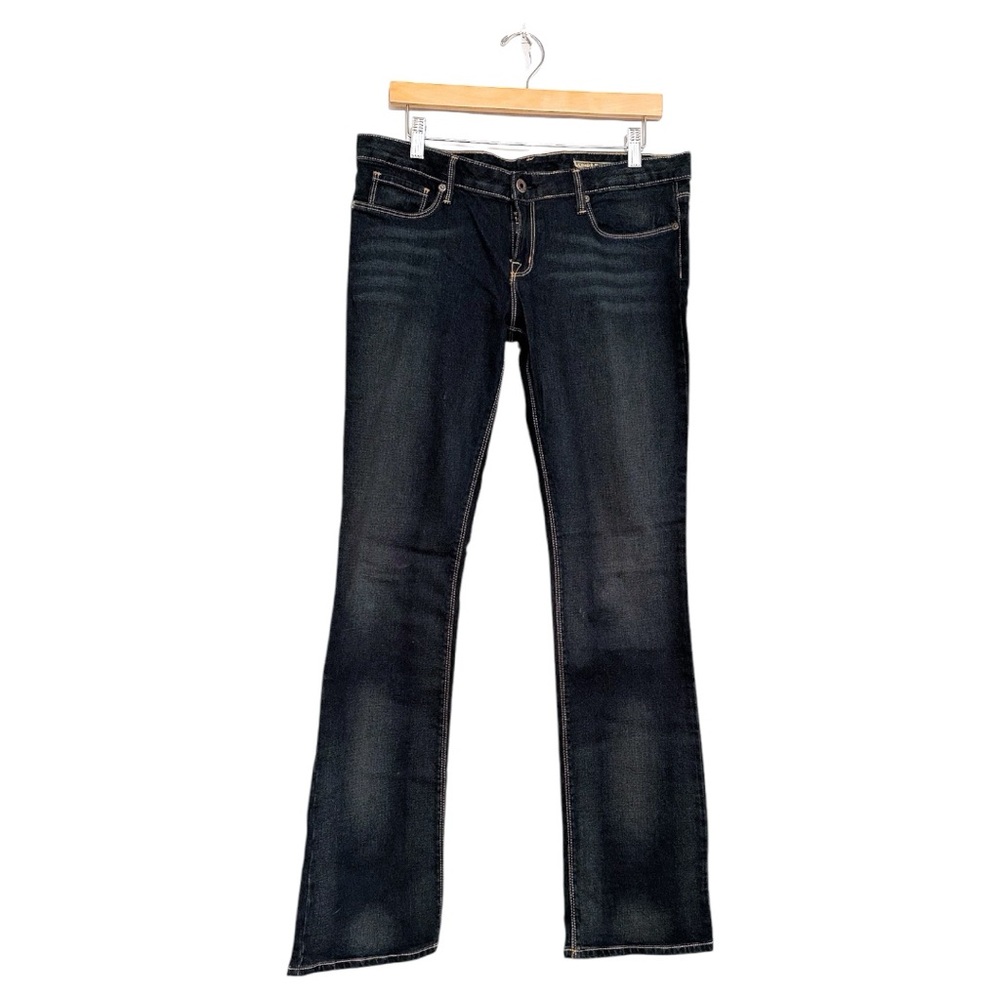 Chip & Pepper Stella Boot Cut Denim Jeans Dark Blue Wash Y2K Vintage Size 33